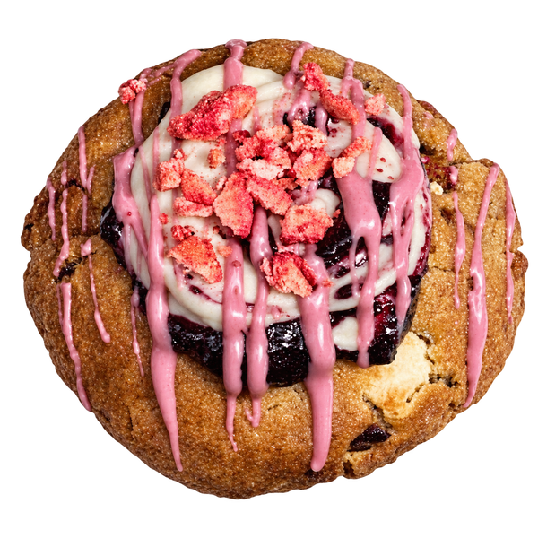Cookie Rellena Berry Cheesecake